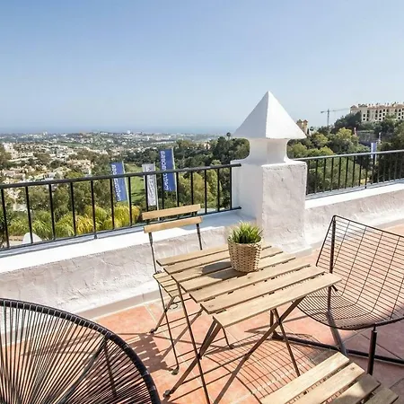 Rooftop Terrace Infinity Pool Spacious Duplex Wifi * Бенахавис